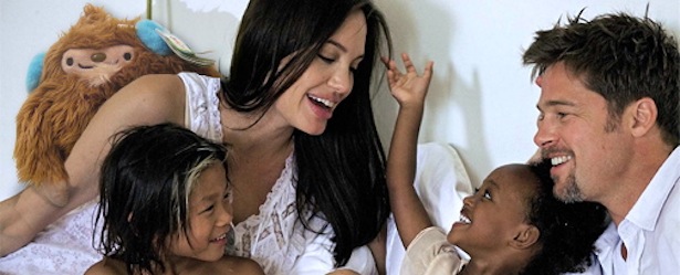 Brad Pitt Angelina Jolie Family