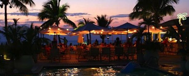 Turks and Caicos Dining Ocean Club Resort Cabana Bar 